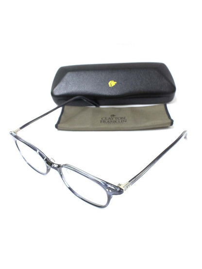 クレイトンフランクリン 773 BGS メガネ ブルーササ セルフレーム フルリム スクエア ITJETUDN8OBL