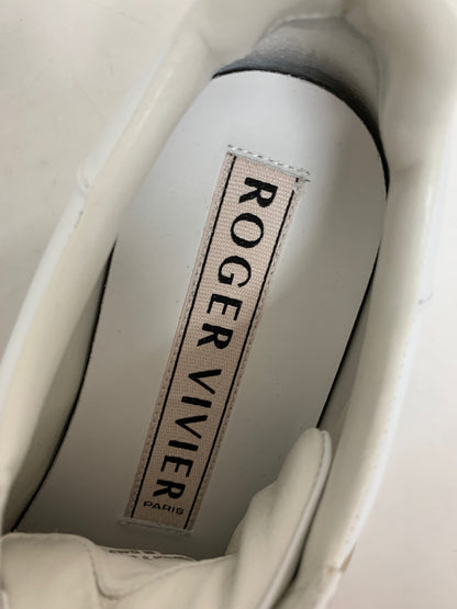 ロジェヴィヴィエ ヴィヴ スケート レザースニーカー RVW54226150LXQB001 36.5 ホワイト ITBR0WGJU9NK