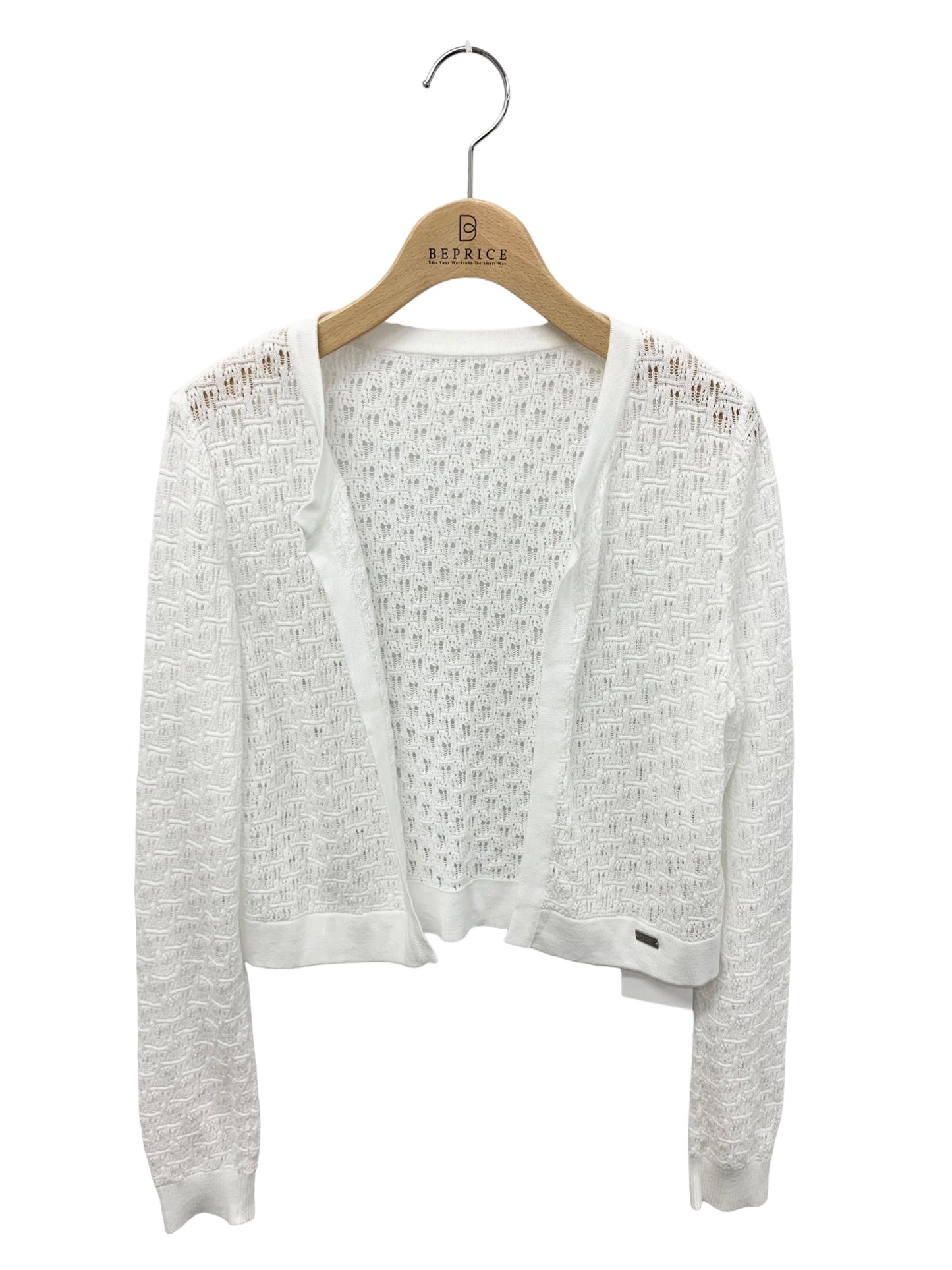 フォクシーブティック Cardigan Lace Stitch 44628 カーディガン 40 ホワイト ITDY98Y6AZZQ