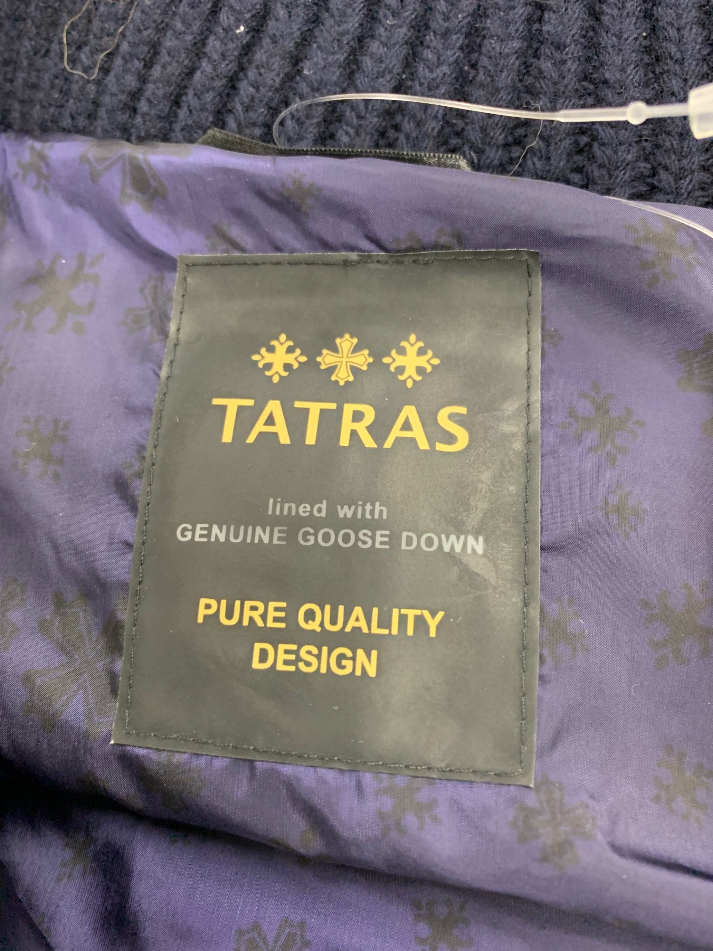 タトラス LTA16A4511 ダウンベスト 04 ネイビー ラクーンファー ITN9OOBXVK5O