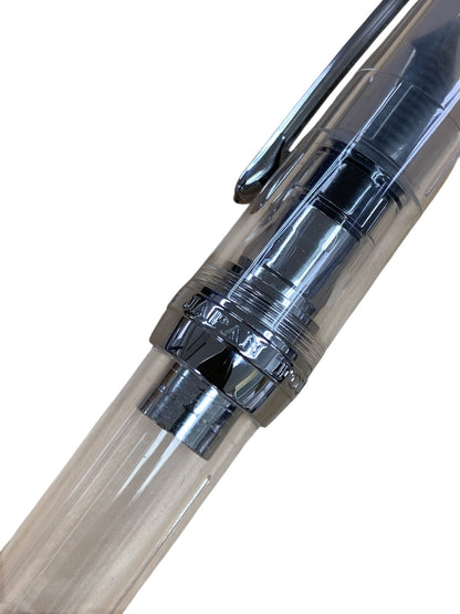 セーラー 万年筆 プロフィット21 デモンストレーター 透明 銀 MF 21K ITT57IWLQQFK