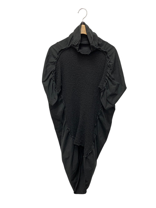 ミーイッセイミヤケ MI44FK211 チュニック サイズ表記なし ブラック ハイネックカリフラワー ITRS5OQDES80