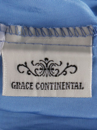 グレースコンチネンタル 15217082 サロペット 36 ブルー フラワーレース ITVTKMWYM6NQ