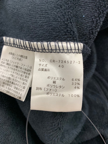 エムズグレイシー 724527 コート 40 ネイビー ボンバーヒート フード ITPFAMVP1W3K