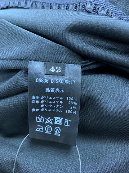 デイジーリン Daisy Frill Skirt 06836 スカート 42 ブラック タックフレア ITZ3QWFV8S6G