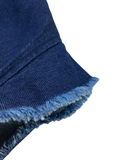 ドゥロワー PRE コットンシルク 65262991548 デニムワンピース 38 ネイビー ITQNG88PLMKG