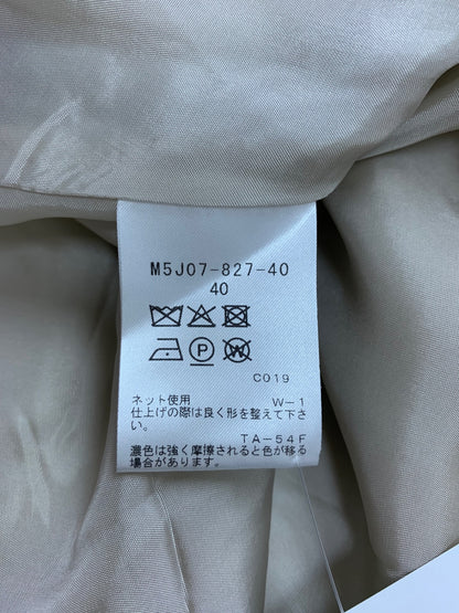 エポカ M5J07-827-40 ワンピース 40 ベージュ フロントボタン シャガード IT0PKCL8S9UE