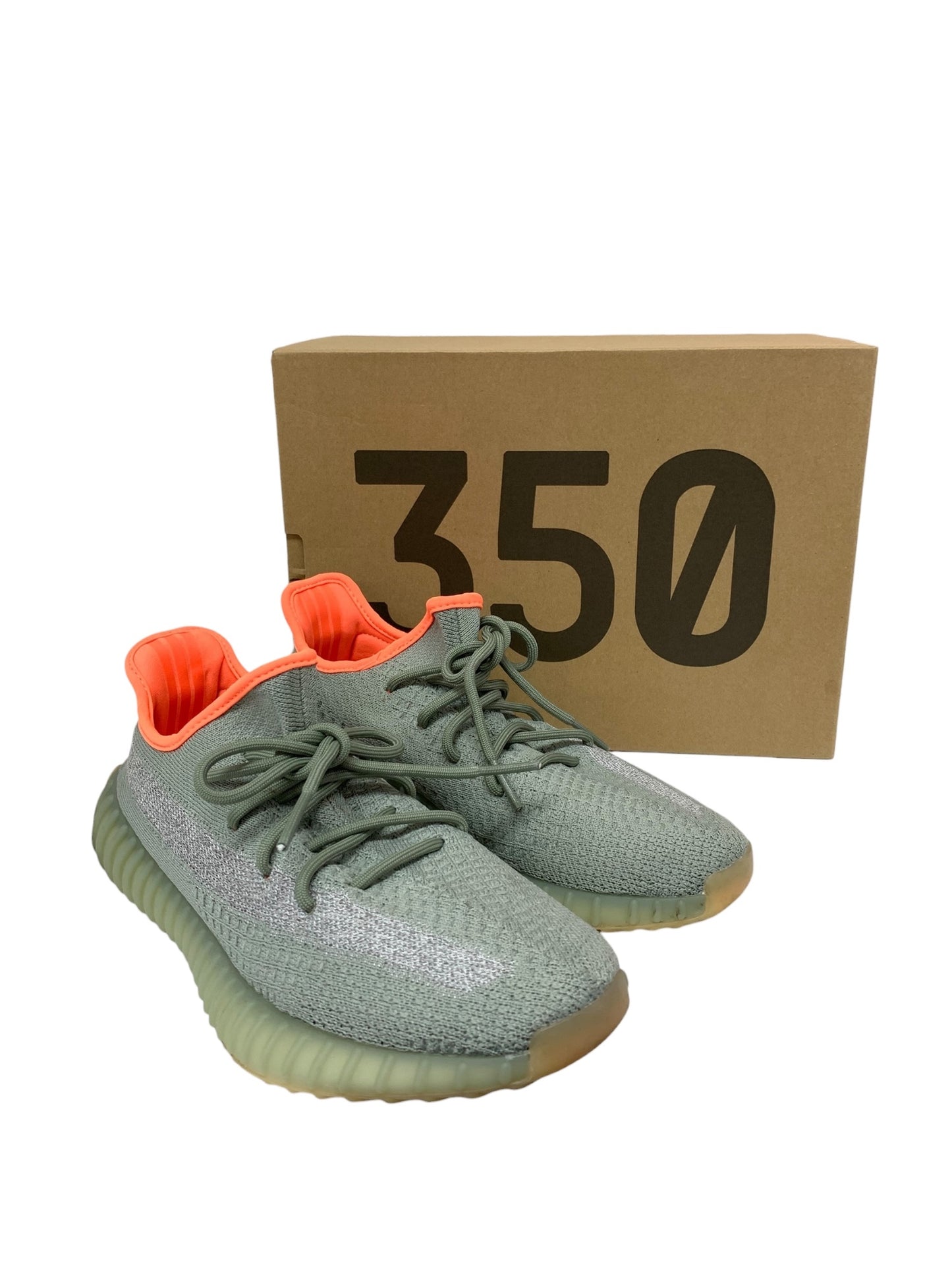 アディダス YEEZY BOOST 350 V2 FX9035 スニーカー 26.5 グリーン IT9ME1U5MLC0 【SALE】