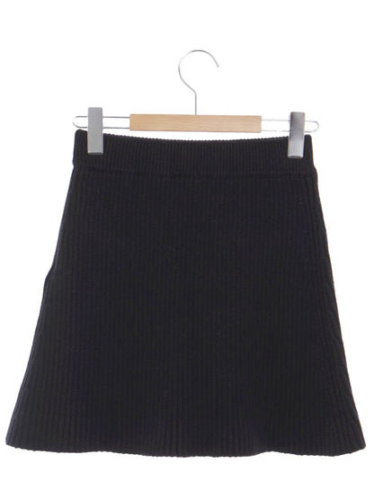 セルフポートレイト 22I-AW22-124SB スカート S ブラック ニット ITXQ6G5MNGJ2