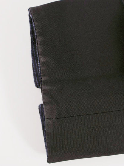 アクリス AJ-110 ワンピースコート ネイビー シルク ボーダー ITRYWJ5NRFG0 【SALE】