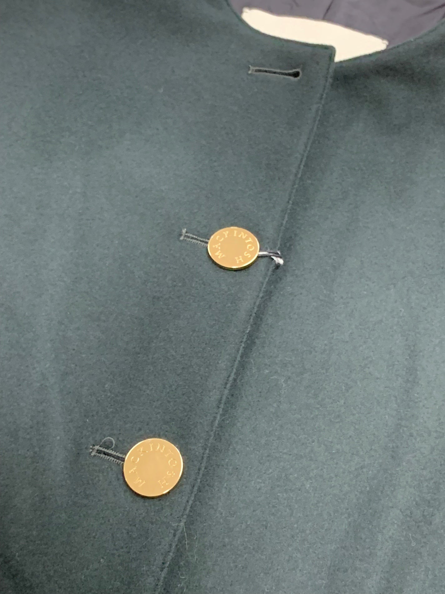 マッキントッシュ HUMBIE ハンビー L222MO115FEX2K コート 2 ブラック ショート IT010RJ90FGS