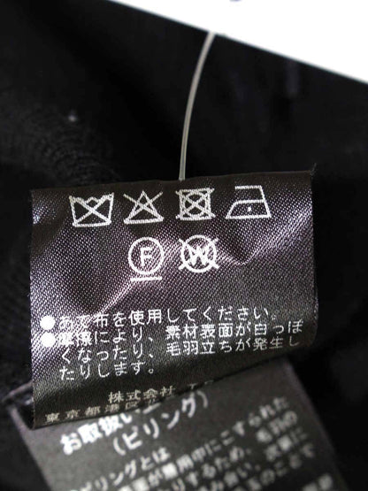 アドーア コットンカシミヤトレーナー 531-1270009 38 ブラック ITRXMOI07SF0