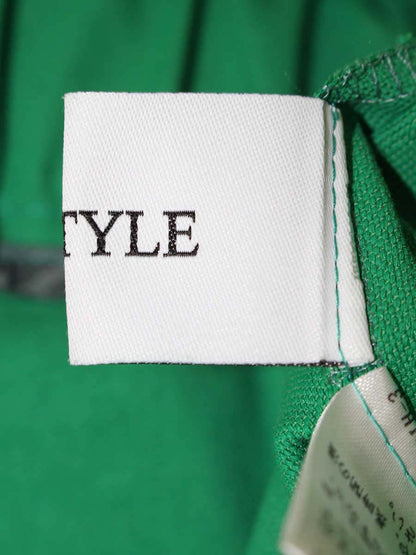 オフスタイル スリムテーパードパンツ 151-642-32-3188 スラックス 40 グリーン リネン ITZHQD7L7A5C 【SALE】