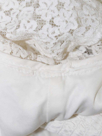 エイミーイストワール リトルフラワーレースマーメイドワンピース  1122230321-0 S ホワイト ITOBNC9HVKIA