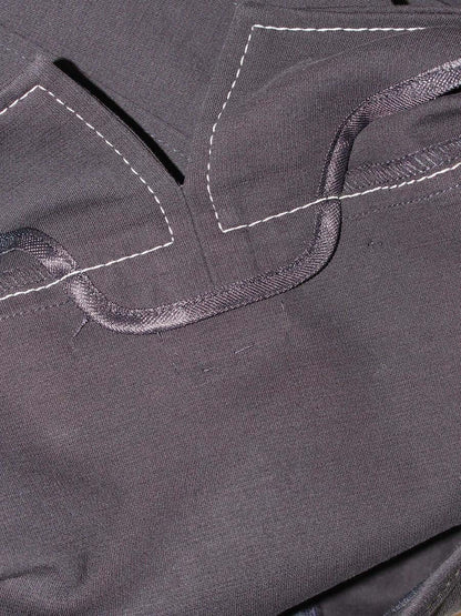 エムズグレイシー 015313 Tシャツ カットソー 40 ネイビー ステッチ リボン IT8QFXHEE4DW