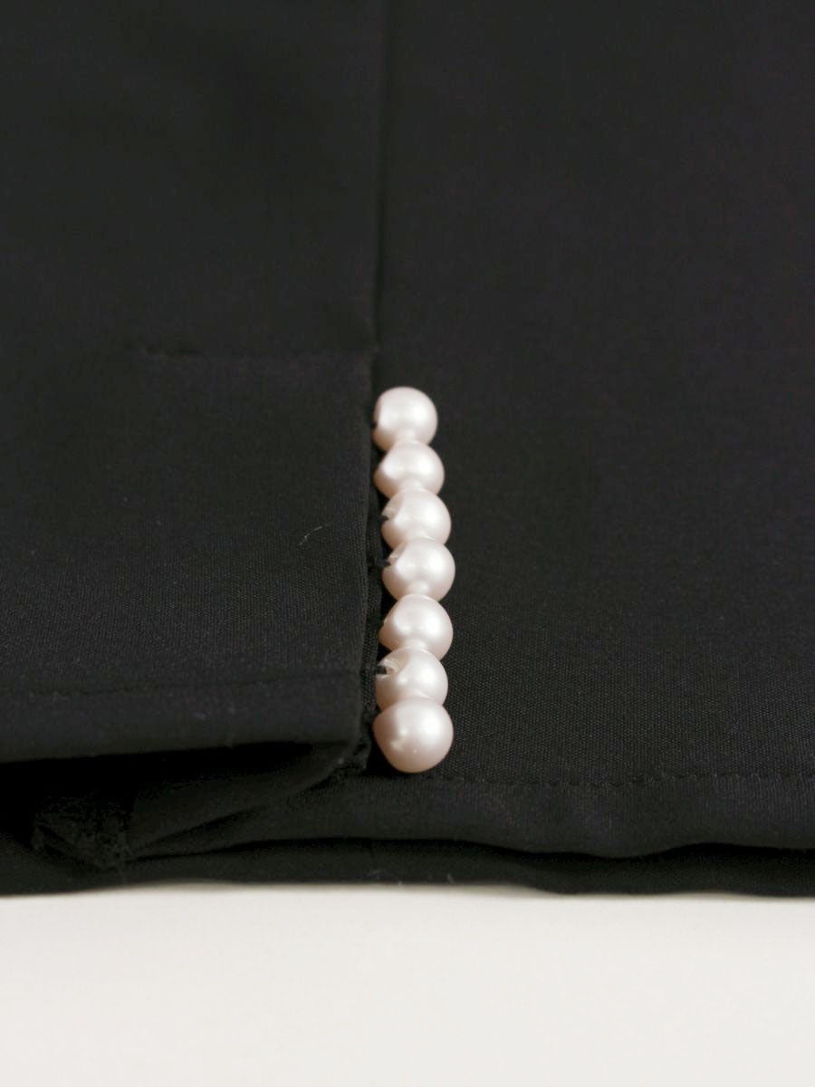 トッカ FLY FREELY PRTOCS0872 パンツ 0 ブラック ITW226YRTR50