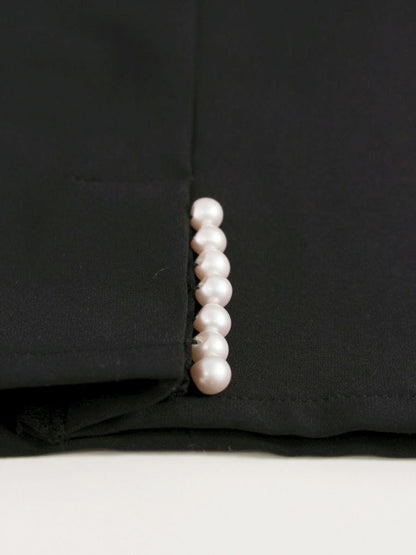 トッカ FLY FREELY PRTOCS0872 パンツ 0 ブラック ITW226YRTR50