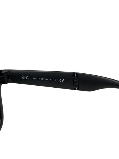 レイバン Wayfarer Folding RE4105 サングラス ブラック セルフレーム フルリム ウェリントン ITF8P2YCJEXC