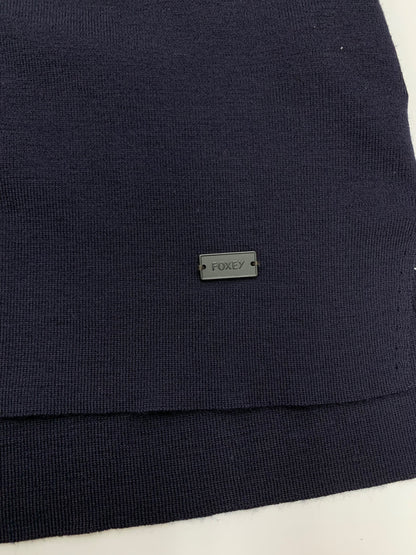 フォクシーブティック Knit Tops 36301 38 ネイビー IT0K1956LMCF