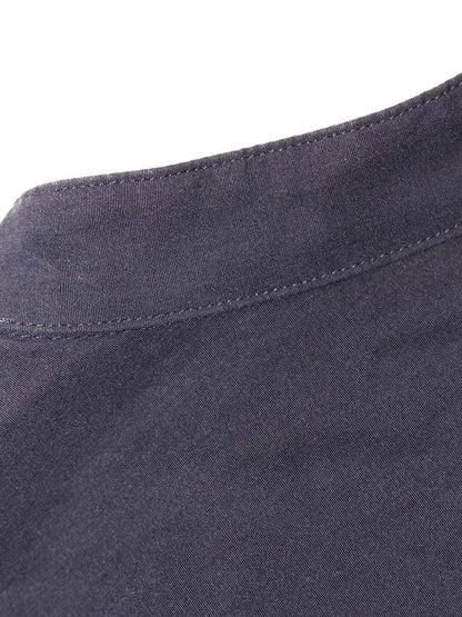 コモリ バンドカラーシャツ 15S-02002 1 ネイビー ITZ57TMWWAVS