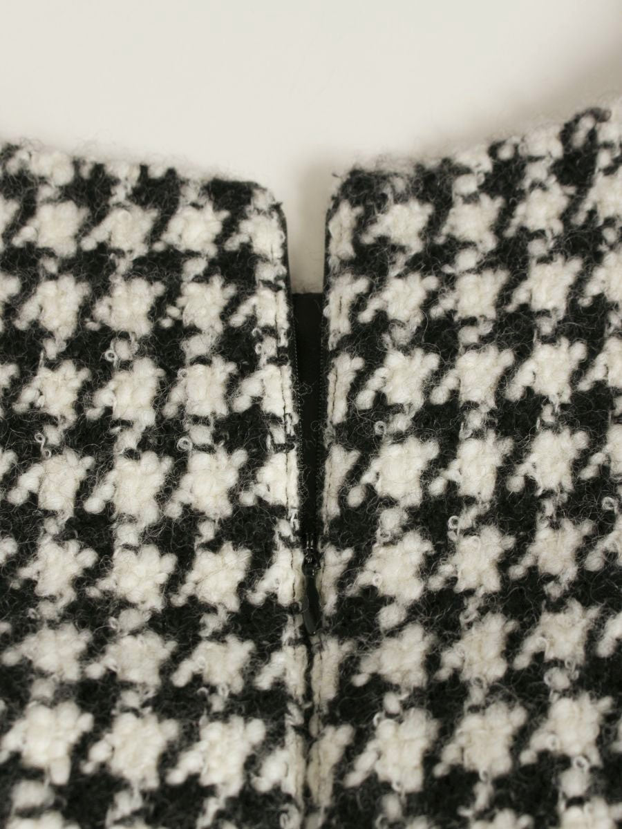 トッカ PUZZLE ドレス OPTONA0105 ワンピース 0 ブラック 千鳥 ITM2KJV2ZRBK