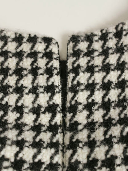 トッカ PUZZLE ドレス OPTONA0105 ワンピース 0 ブラック 千鳥 ITM2KJV2ZRBK