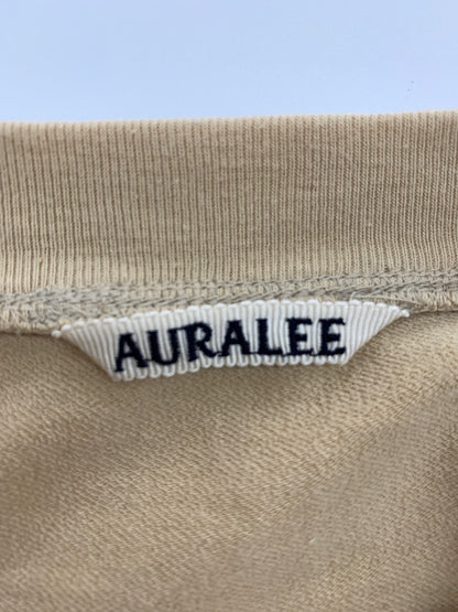 オーラリー SUPER HIGH GAUGE SWEAT TEE A7SP02NU Tシャツ 3 ベージュ IT75JT38OFUG