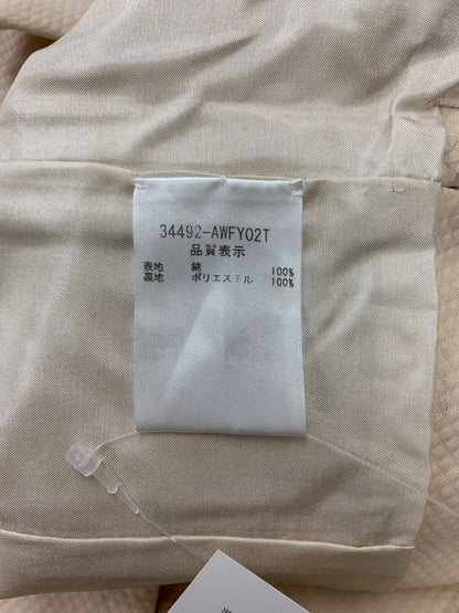 フォクシーブティック Orangerie 34492 スカートスーツ 40 ベージュ コットン ITALBOK4MW2G