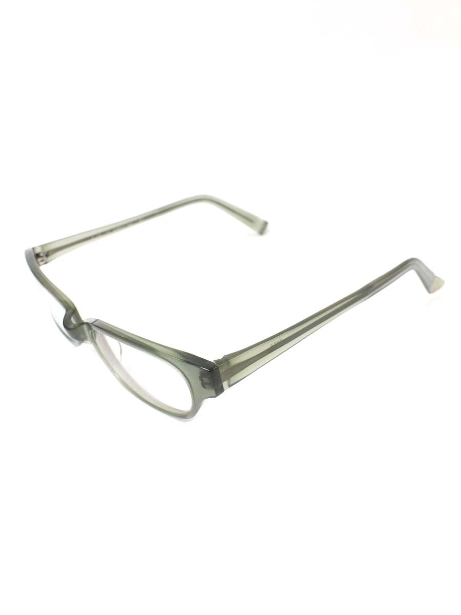 フォーナインズ E-15 メガネ カーキグリーン クリア フルリム スクエア IT2K39FWMYTK