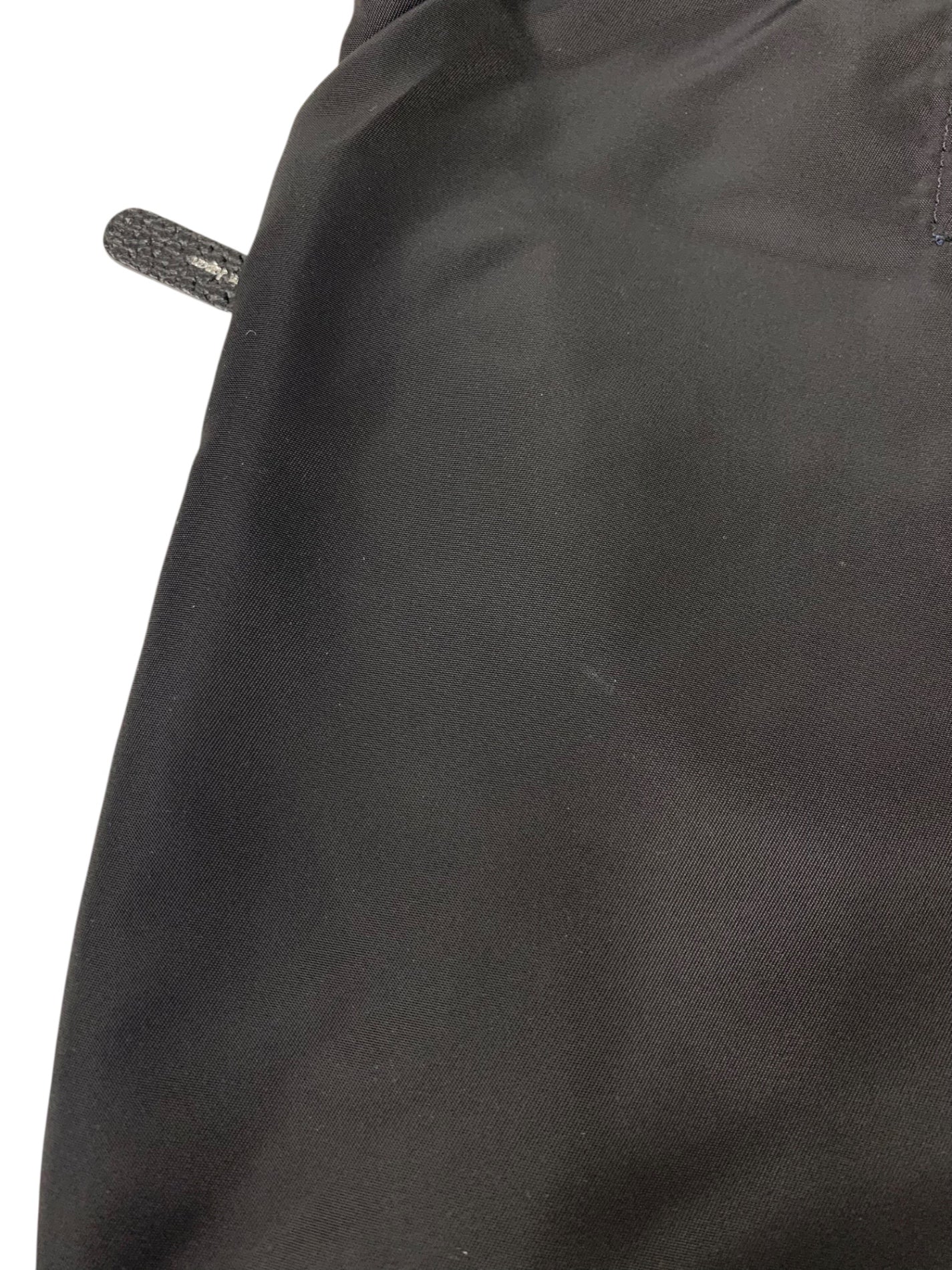 エーディーエムジェイ デービス トートバッグ ブラック ナイロン レザー ITI5EQX3BA36