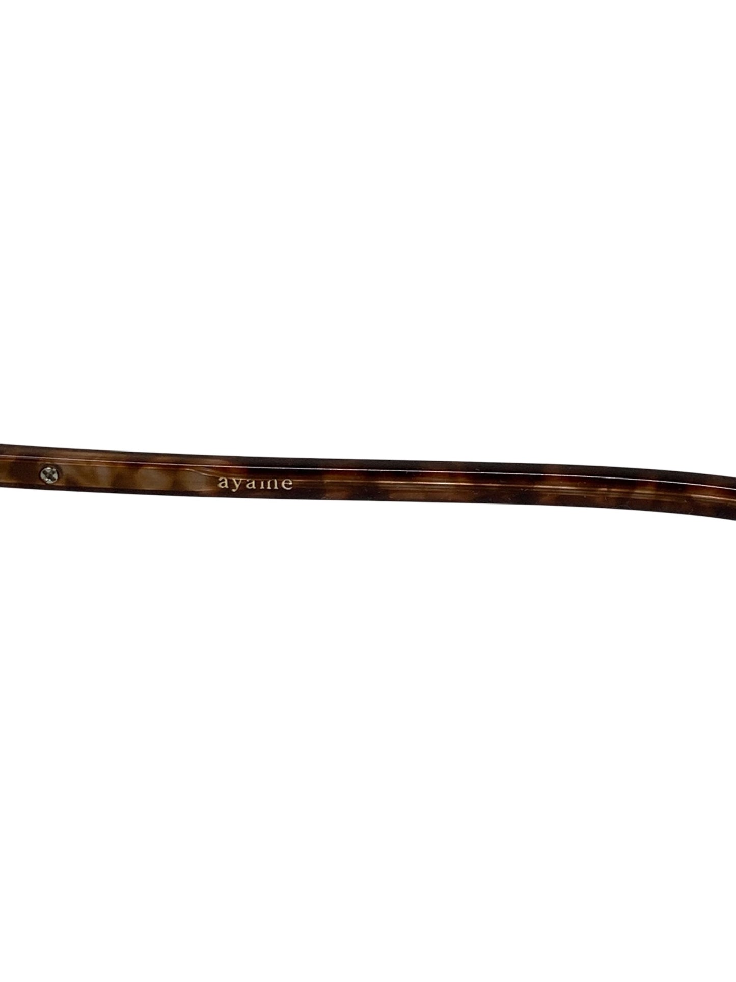 ayame（アヤメ） SIPPOU メガネ ブラウン シッポウ コンビフレーム フルリム ラウンド IT6LWJ8UFRCI