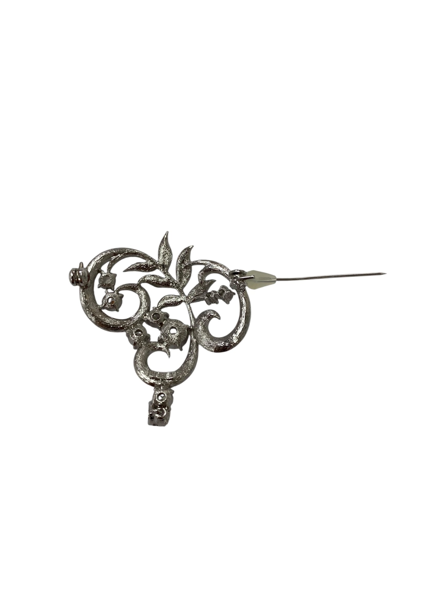 フォクシーブティック ブローチ シルバー ラインストーン ITSH5N30EEXQ