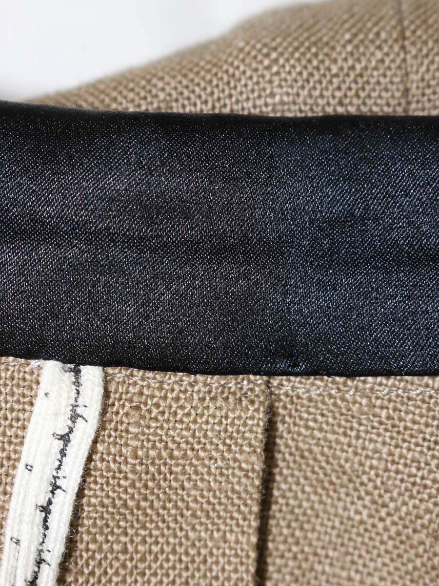 エムズブラック 093559 テーラードジャケット 38 ブラウン リネン ITHX4AQKMB9W