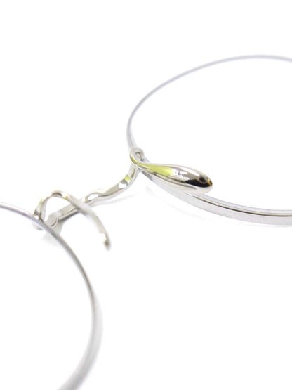 ayame（アヤメ） MANRAY メガネ シルバー マンレイ メタルフレーム フルリム ボストン ITC1N7228RME