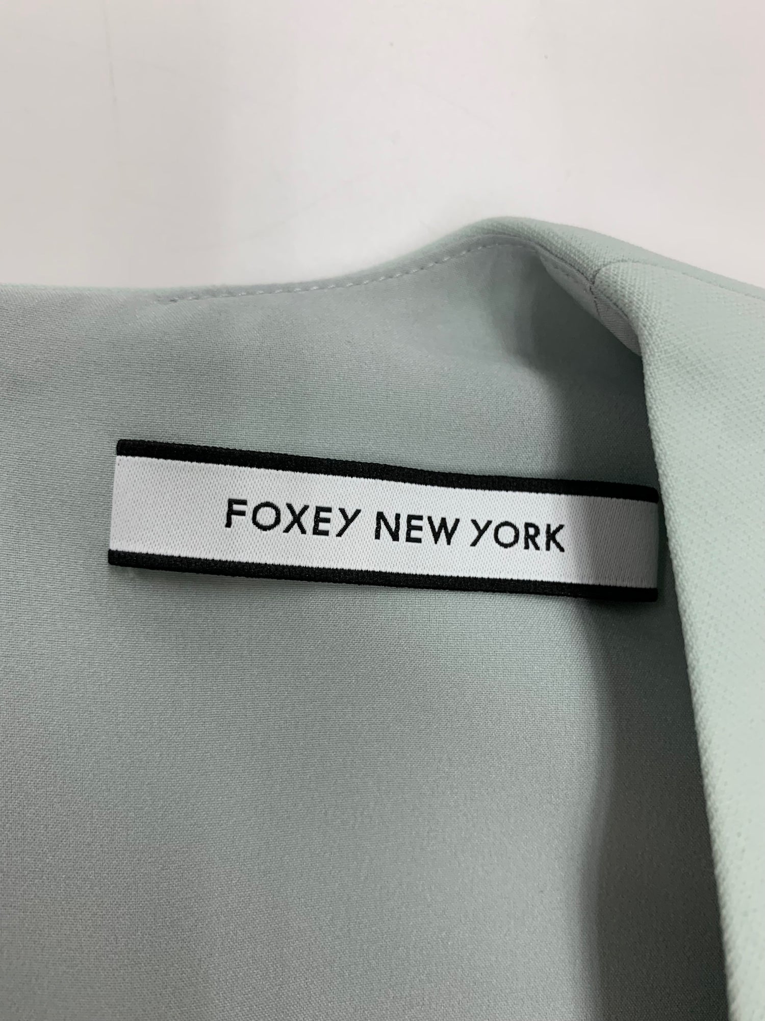 フォクシーニューヨーク Dress Twin Bell 39230 ワンピース 40 ブルー  