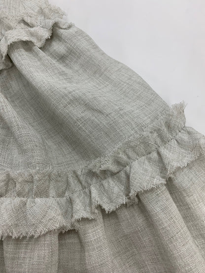 ルネ 5426950 ワンピース 36 グレー フリル フレア ITA7XT1NK97M