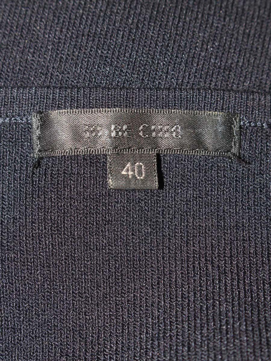 トゥービーシック W5J07-129-29 ニットワンピース 40 ネイビー ITWSBO9BP3OY