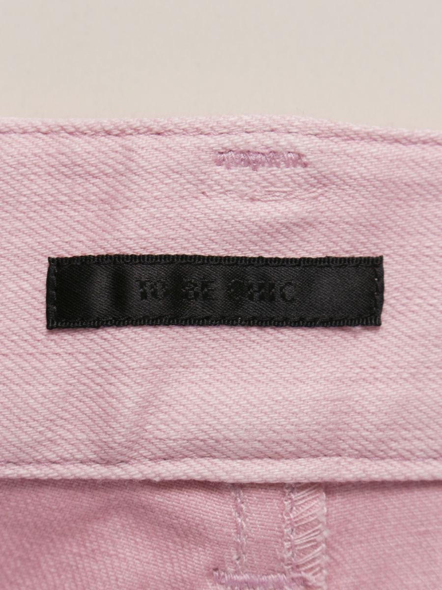 トゥービーシック W5R02-520-12 デニムパンツ 38 ピンク カラー ラインストーン ITJ8D3IHRBY0