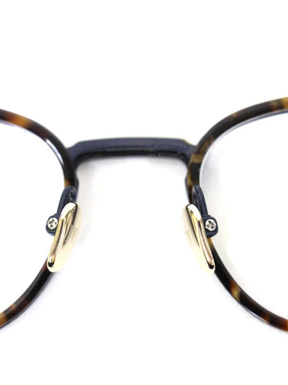 マスナガ AVIOR メガネ ネイビー ゴールド コンビフレーム ボストン べっ甲柄 bykenzo takada IT62HHK0HX6B