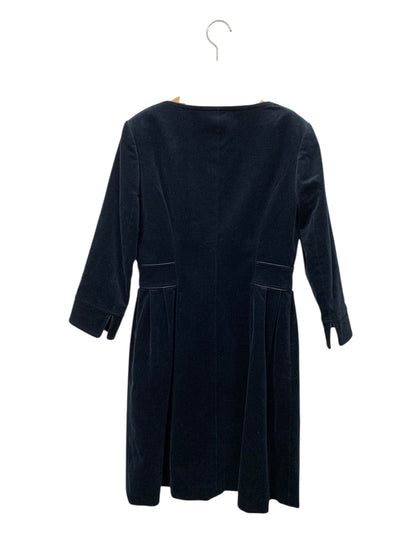 ルネ 6036170 ノーカラーコート 38 ネイビー TISSU コーデュロイ ITKNPZ1WULM0