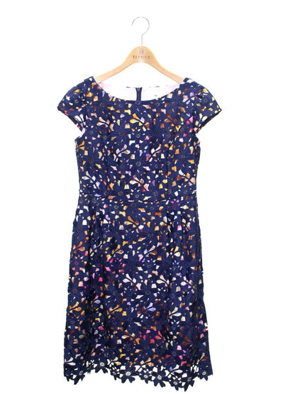 トッカ COPTUCW0692 ワンピース 4 ネイビー カットワークレース ITUQWUCBOZFC 【SALE】