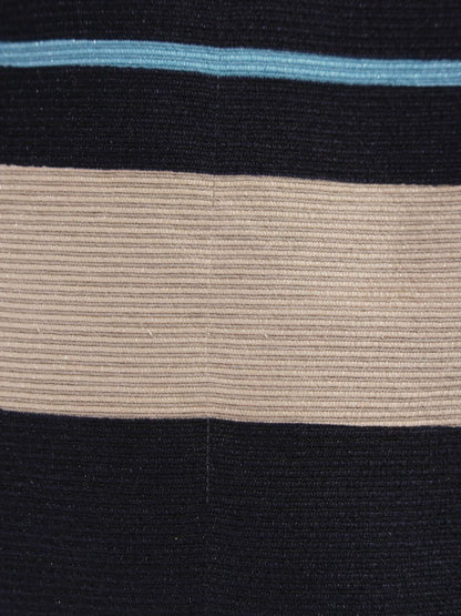 エムズグレイシー 817321 スカート 36 ネイビー チューリップモチーフ フレアー ITJV0V0ZS3D2 【SALE】