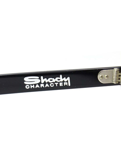 シェイディーキャラクター ARNIE SCPL-011Q メガネ ブラック/クリアベージュ セルフレーム フルリム ウェリントン IT0E7WWMS2CW 【SALE】