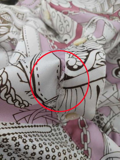 グレースクラス スカーフプリントシャツドレス 0223231072 36 ピンク ITOLT5TVE2ZU