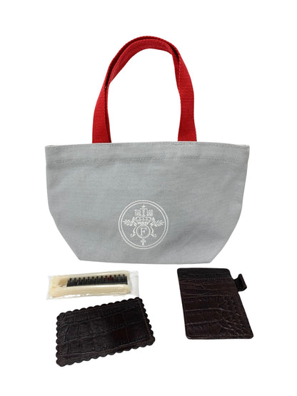 フォクシーブティック マカロンバッグ ショルダーバッグ ブラウン タッセル付き ITA4LRUTOB8S