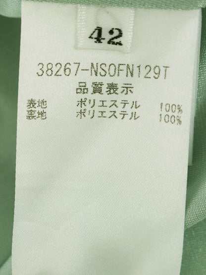 フォクシーニューヨーク Dress BELTED D 38267 ワンピース 42 グリーン 2018年増産品 ITGLKXYKD9JE