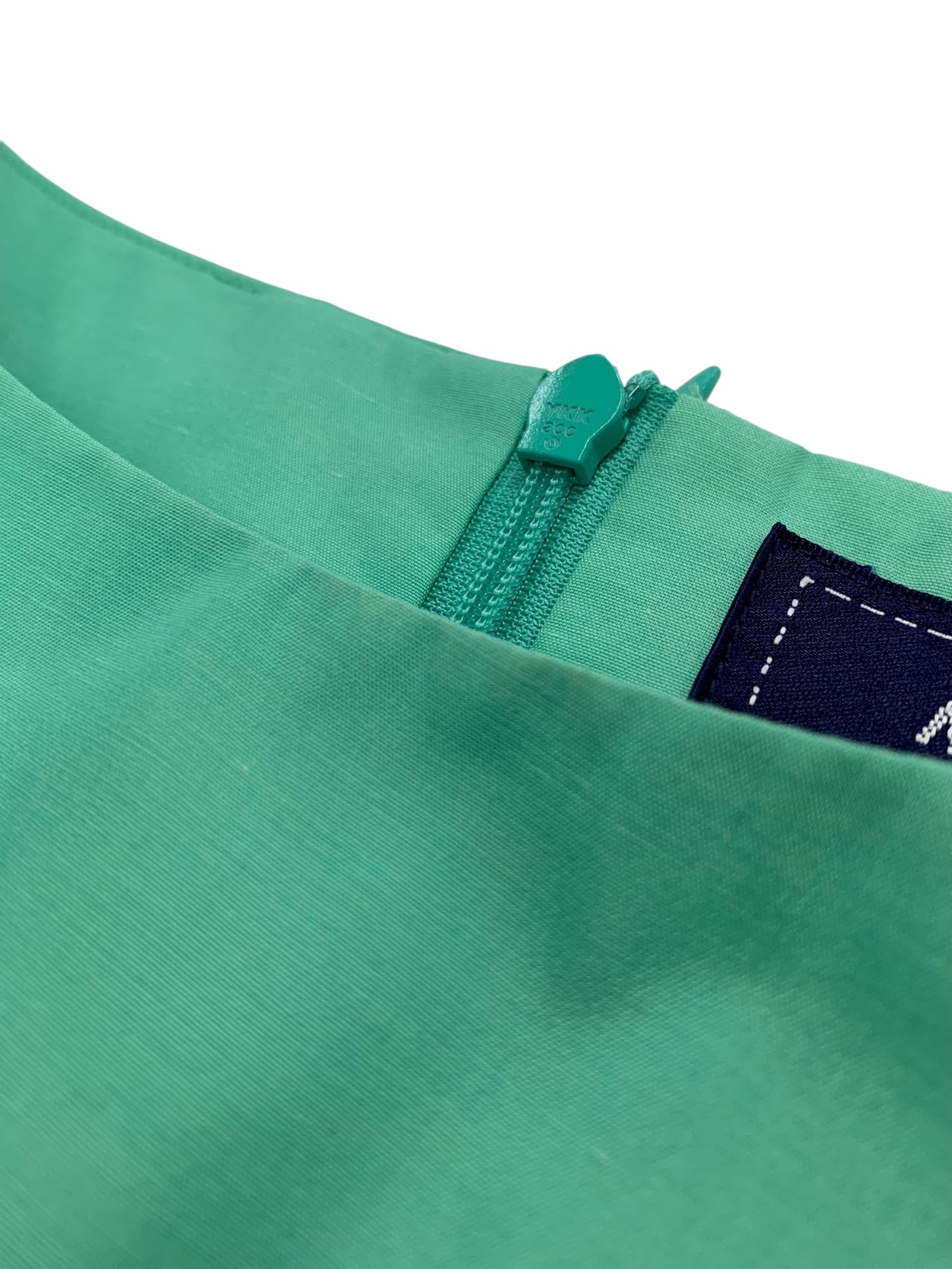 エムズグレイシー 裾刺繍タックワンピ―ス 411349 38 グリーン ITUW1FARHUF8