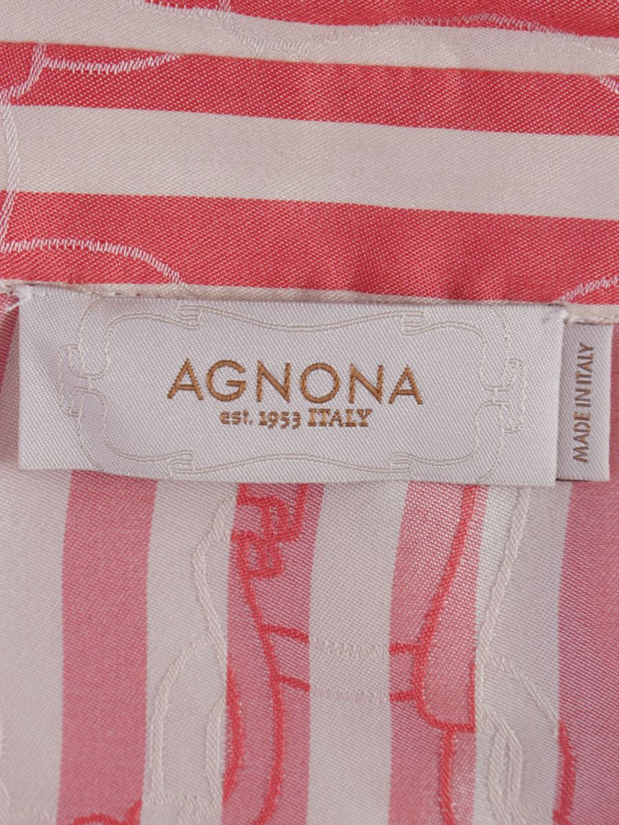 アニオナ WS1926109 シャツ 40 レッド シルク ITGIW0SQ3OXA