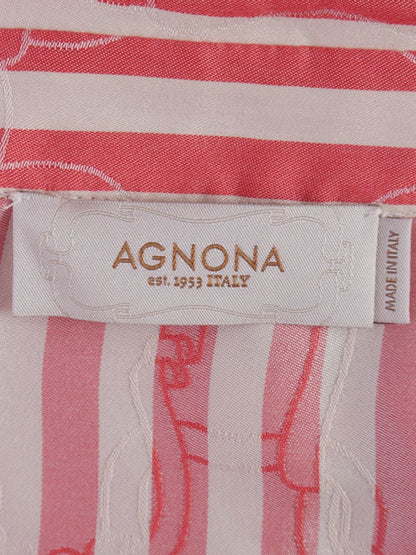 アニオナ WS1926109 シャツ 40 レッド シルク ITGIW0SQ3OXA