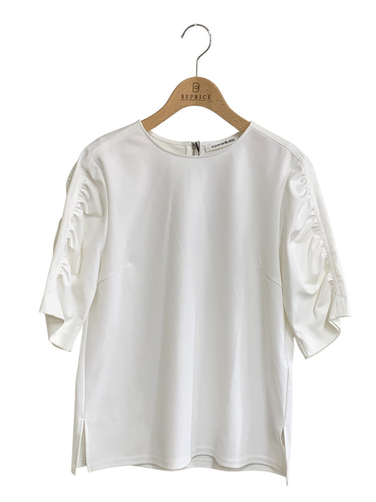 エムプルミエブラック C837-002 プルオーバー 38 ホワイト バックジップ ITFRIKP9WVW0 【SALE】